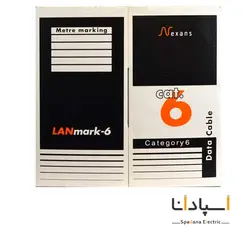 کابل شبکه نگزنس با تست پرمننت(وارداتی) CAT6 UTP - اسپادانا الکتریک