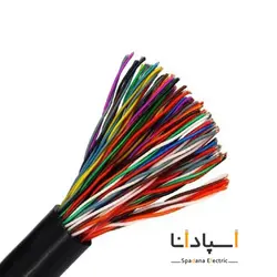 کابل مخابراتی 20 زوج فویلدار 0.6 زمینی کرمان - اسپادانا الکتریک