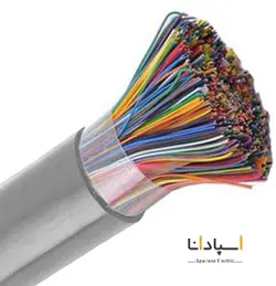 کابل مخابراتی 60 زوج فویلدار 0.6 هوایی کرمان - اسپادانا الکتریک