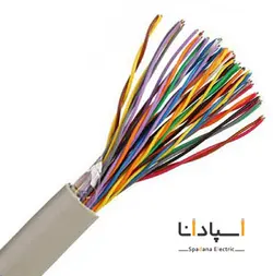 کابل مخابراتی 15 زوج فویلدار 0.6 هوایی کرمان - اسپادانا الکتریک