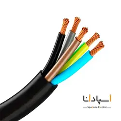 کابل افشان 25×5 پرتو الکتریک - اسپادانا الکتریک