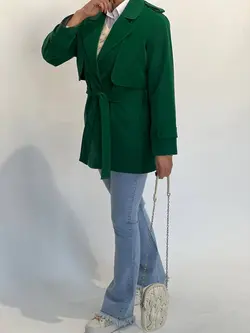 بارانی چرم طرحدار