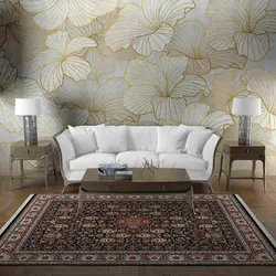 فرش ماشینی طرح گبه 238 زمینه سرمه ای 1000 شانه