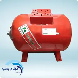 منبع تحت فشار افقی 50 لیتری هاماک - مهنام پمپ