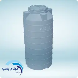 مخزن 5000 لیتری عمودی بلند سه لایه - مهنام پمپ