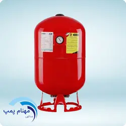 منبع تحت فشار 80 لیتری تفسان مدل TEV-V80 (درجه‌دار)