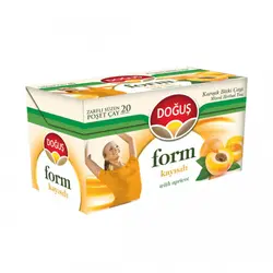 دمنوش لاغری فرم Form زردآلو 20 عددی دوغوش - فروشگاه اینترنتی ارس مال