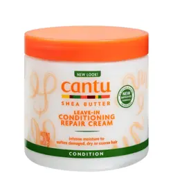 کرم شی باتر ترمیم کننده حالت دهنده کانتو Cantu Shea Butter Leave-In Conditioning Repair Cream 453g