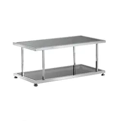 جلو مبلی اداری سیلا کد T46L ( شیشه دودی )