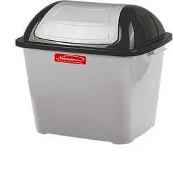 سطل زباله بادبزنی ناصرپلاستیک کد 5180