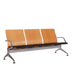 صندلی انتظار 4نفره نیلپر کد OCW 829N4 - مبلمان اداری لیونا
