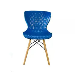 صندلی چهارپایه دیاموند پایه چوبی  B500S بنیزان