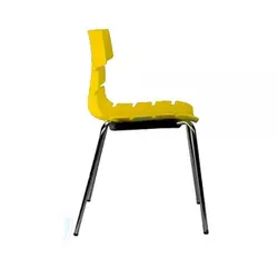 صندلی چهارپایه ( مرجان پایه لوله ای ) ( آبکاری ) M540 بنیزان