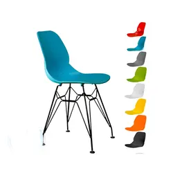 صندلی چهارپایه کندو پایه ایفلی( آبکاری ) K530 بنیزان