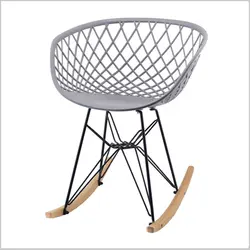 صندلی چهارپایه بامبو پایه درختی راک (آبکاری ) BA565 بنیزان