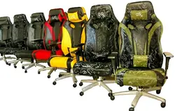 صندلی گیمینگ پاکو کد CH20( پایه فولادی )