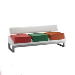 مبل انتظار لابی سه نفره سیلا کد L66P3
