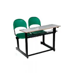 نیمکت  دونفره متصل بدون جاکتابی بنیزان کدTS102