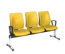 نیمکت انتظار 3 نفره داتیس مدل  FLUTE کد WF460P-3