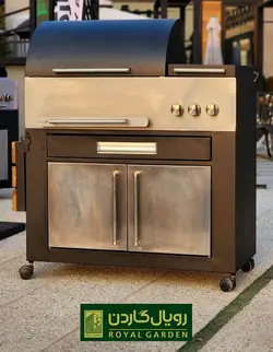 باربیکیو گازی ذغالی مدل 92 - رویال گاردن