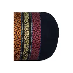 بالش لوله ای سنتی جاجیم آریانا کالا مدل لوزی سایز 4 تعداد 1 عددی