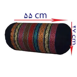 بالش لوله ای سنتی جاجیم آریانا کالا مدل خطی سایز 4 تعداد 2 عددی