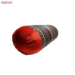 بالش لوله ای سنتی جاجیم آریانا کالا مدل لوزی سایز 3 تعداد 2 عددی