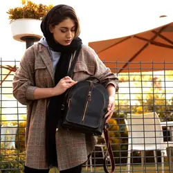 کوله پشتی چرم آلما