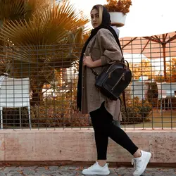 کوله پشتی چرم آلما