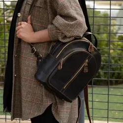 کوله پشتی چرم آلما