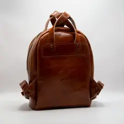 کوله پشتی چرم آلما