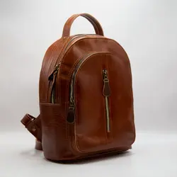 کوله پشتی چرم آلما