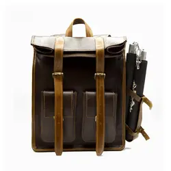 کوله پشتی چرم تریپ