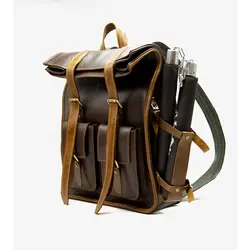 کوله پشتی چرم تریپ