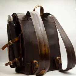 کوله پشتی چرم تریپ