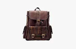 کوله پشتی چرم تنسر