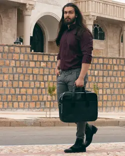 کیف اداری چرم اگزادث-پلاس