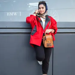 کیف دوشی چرم هانسون