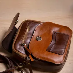 کیف دوشی چرم هانسون