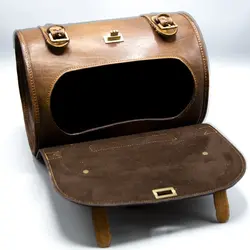کیف صندوقی چرم گُدو