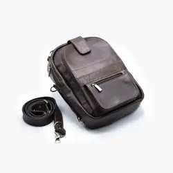 کیف دوشی چرم بریو پلاس