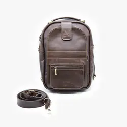 کیف دوشی چرم بریو پلاس