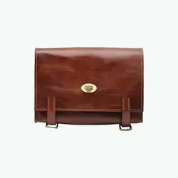 کیف دوشی چرم پیتا