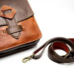 کیف دوشی چرم منسون