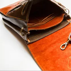 کیف دوشی چرم منسون