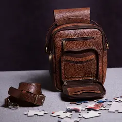 کیف دوشی چرم جانسون