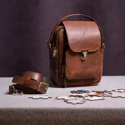 کیف دوشی چرم جانسون