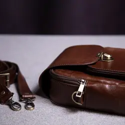 کیف دوشی چرم جانسون