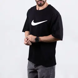 تیشرت لش مشکی مردانه و دخترانه اسپرت جدید مارک NIKE