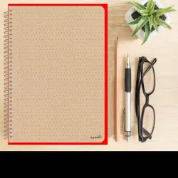 دفتر بولت ژورنال نقطه‌ای طرح اسکرپ بوک کد 1618 scrapbook مستر راد